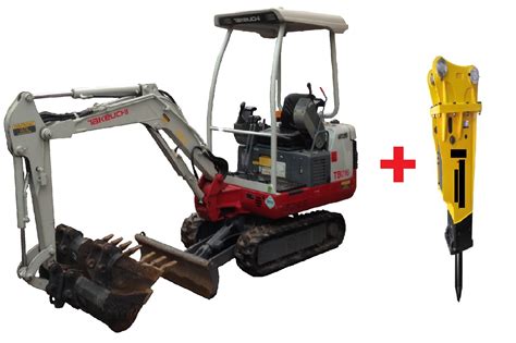 mini excavator jack hammer attachment|mini excavator jackhammer attachment rental.